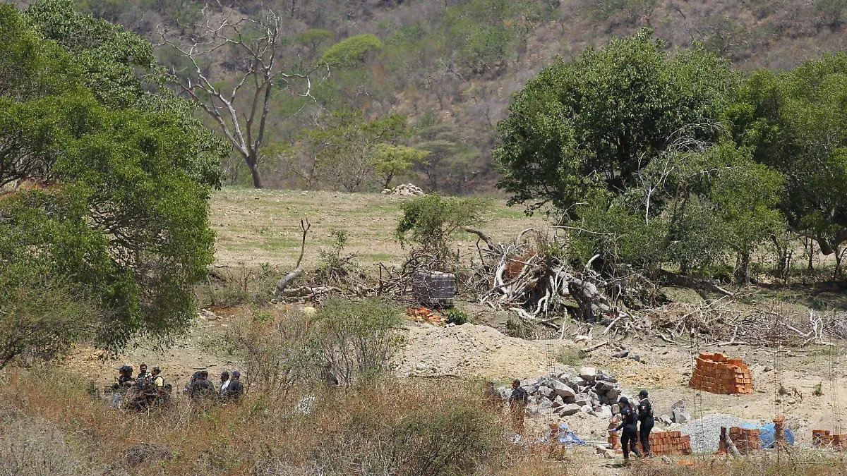 Zona de Tlajomulco donde ocurrieron las explosiones